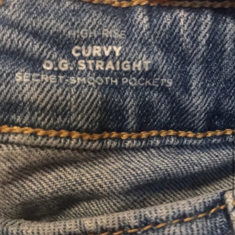 Old Navy women’s curvy og straight jeans - Picture 7 of 9